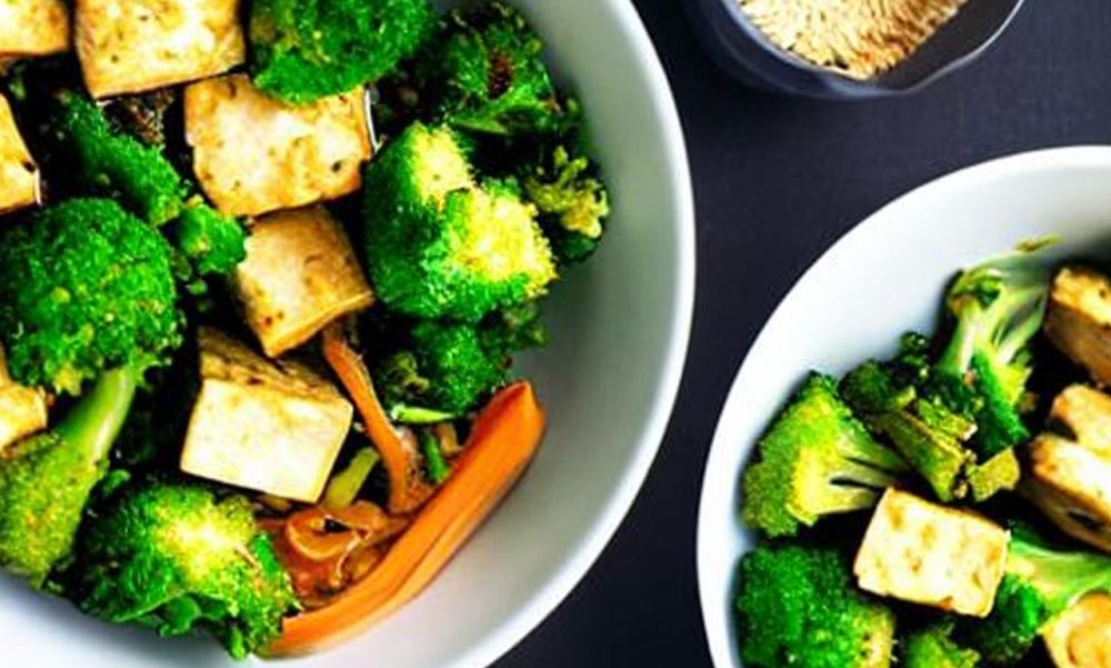 Tofu and Broccoli Stir-Fry